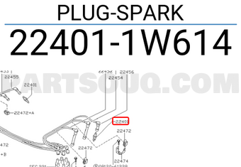 Nissan 224011W614 PLUG-SPARK