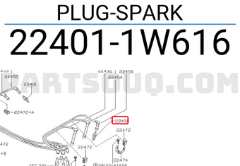 Nissan 224011W616 PLUG-SPARK