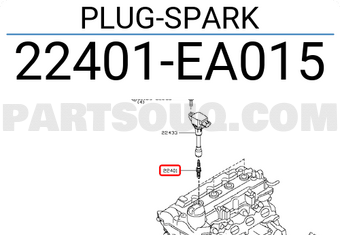 Nissan 22401EA015 PLUG-SPARK
