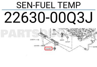 Nissan 2263000Q3J SEN-FUEL TEMP