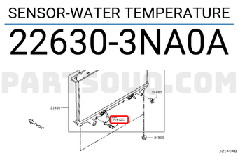 Nissan 226303NA0A SENSOR-WATER TEMPERATURE