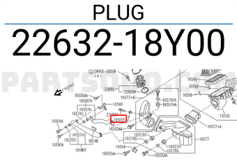 Nissan 2263218Y00 PLUG