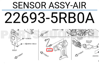 Nissan 226935RB0A SENSOR ASSY-AIR