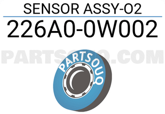 Nissan 226A00W002 SENSOR ASSY-O2
