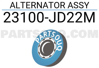 Nissan 23100JD22M ALTERNATOR ASSY