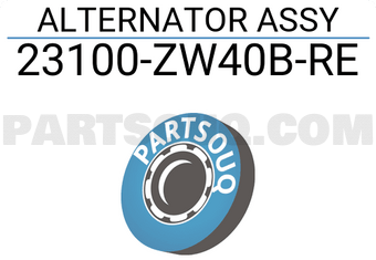 Nissan 23100ZW40BRE ALTERNATOR ASSY