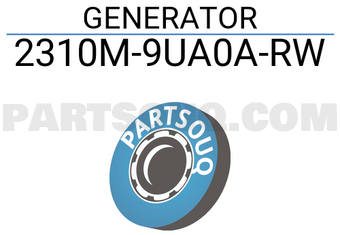 Nissan 2310M9UA0ARW GENERATOR