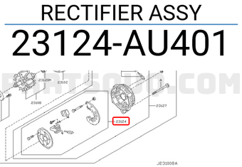 Nissan 23124AU401 RECTIFIER ASSY