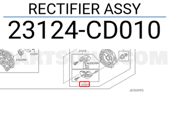 Nissan 23124CD010 RECTIFIER ASSY