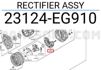 Nissan 23124EG910 RECTIFIER ASSY