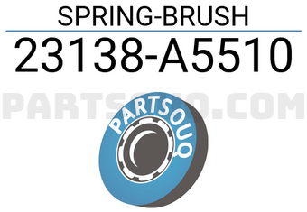Nissan 23138A5510 SPRING-BRUSH