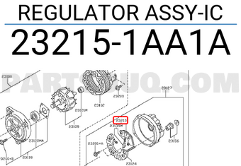 Nissan 232151AA1A REGULATOR ASSY-IC