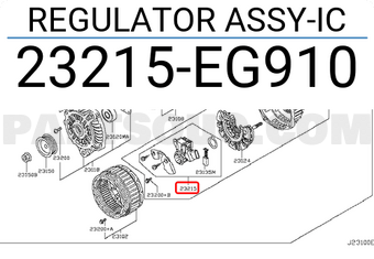Nissan 23215EG910 REGULATOR ASSY-IC