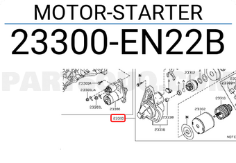 Nissan 23300EN22B MOTOR-STARTER