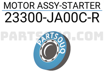 Nissan 23300JA00CR MOTOR ASSY-STARTER