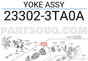 Nissan 233023TA0A YOKE ASSY