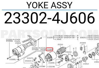 Nissan 233024J606 YOKE ASSY