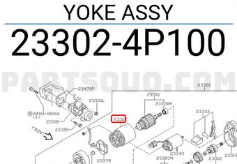 Nissan 233024P100 YOKE ASSY