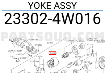 Nissan 233024W016 YOKE ASSY