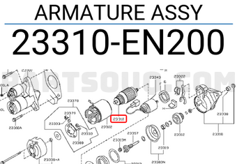 Nissan 23310EN200 ARMATURE ASSY