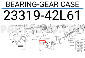 Nissan 2331942L61 BEARING-GEAR CASE