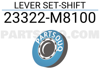 Nissan 23322M8100 LEVER SET-SHIFT