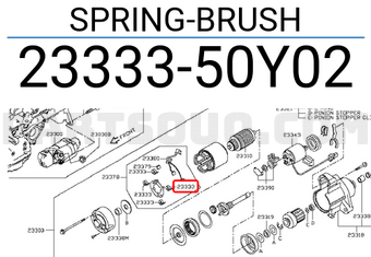 Nissan 2333350Y02 SPRING-BRUSH