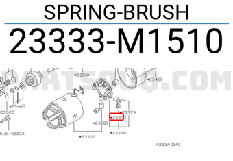 Nissan 23333M1510 SPRING-BRUSH