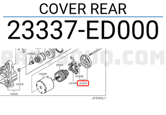 Nissan 23337ED000 COVER REAR