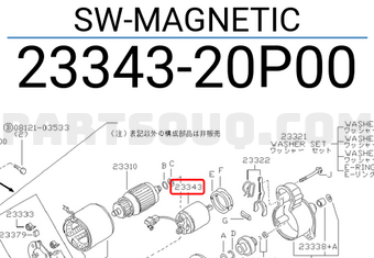 Nissan 2334320P00 SW-MAGNETIC