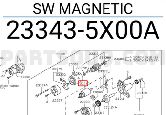 Nissan 233435X00A SW MAGNETIC