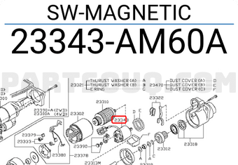 Nissan 23343AM60A SW-MAGNETIC