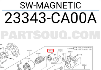 Nissan 23343CA00A SW-MAGNETIC