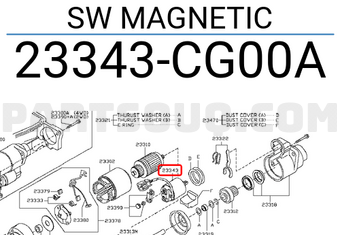 Nissan 23343CG00A SW MAGNETIC