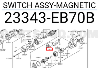 Nissan 23343EB70B SWITCH ASSY-MAGNETIC
