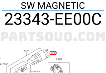 Nissan 23343EE00C SW MAGNETIC