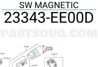 Nissan 23343EE00D SW MAGNETIC