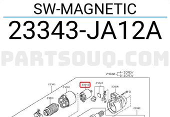 Nissan 23343JA12A SW-MAGNETIC