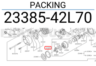 Nissan 2338542L70 PACKING