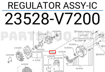 Nissan 23528V7200 REGULATOR ASSY-IC