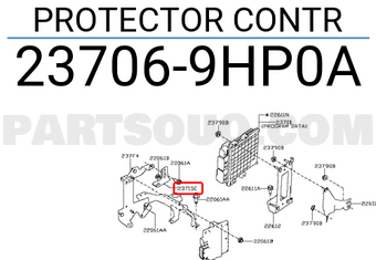 Nissan 237069HP0A PROTECTOR CONTR