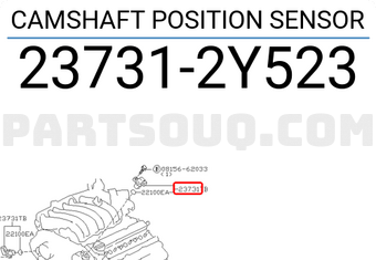 Nissan 237312Y523 CAMSHAFT POSITION SENSOR