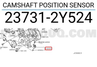 Nissan 237312Y524 CAMSHAFT POSITION SENSOR