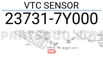 Nissan 237317Y000 VTC SENSOR