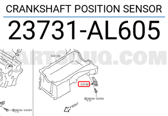 Nissan 23731AL605 CRANKSHAFT POSITION SENSOR