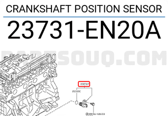 Nissan 23731EN20A CRANKSHAFT POSITION SENSOR