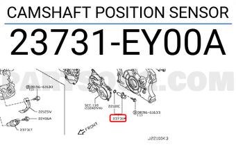 Nissan 23731EY00A CAMSHAFT POSITION SENSOR
