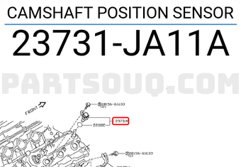 Nissan 23731JA11A CAMSHAFT POSITION SENSOR