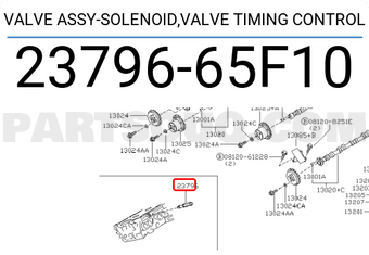 Nissan 2379665F10 VALVE ASSY-SOLENOID,VALVE TIMING CONTROL