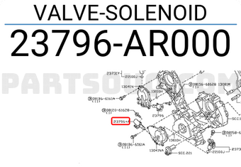 Nissan 23796AR000 VALVE-SOLENOID